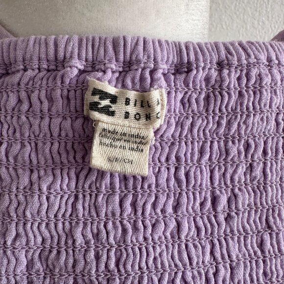Billabong  Women's Wave After Wave Mini Dress - Small - Lilac - Picture 8 of 9